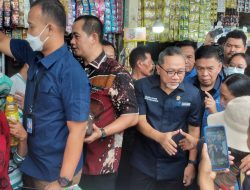 Menteri Perdagangan Zulkifli Hasan mengunjungi Pasar Kreneng Denpasar