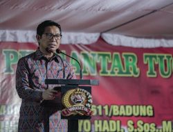 Sekda Adi Arnawa Hadiri Pelepasan Pejabat Lama Dandim 1611 Badung