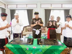Bupati Nyoman Giri Prasta menghadiri acara Peresmian Rumah Jabatan Kepala Kejaksaan Tinggi Bali “Puri Adhyaksa Bali“