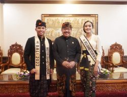 Cok Ace Terima Audiensi Mr. And Miss Grand Tourism Bali