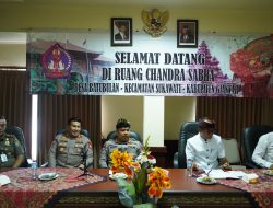Jumat Curhat, Polda Bali Kunjungi Kantor Desa Batubulan