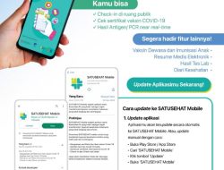 Besok PeduliLindungi Resmi Bertransformasi Menjadi SATUSEHAT Mobile