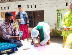 Program Bang Kumis Polsek Kuta Melalui Bhabinkamtibmas Kelurahan Sambangi Tokoh Agama Jalin Komunikasi