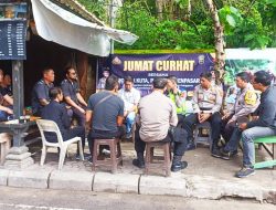 Dengarkan Langsung Keluhan Dan Saran Masyarakat Polsek Kuta Hadir Dalam Jumat Curhat