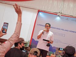 Sandiaga Salahuddin Uno membuka program Fasilitasi Akses Pembiayaan bagi Desa Wisata