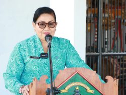 Aksi Sosial Ketua TP PKK Bali Menyapa dan Berbagi di Jembrana Sasar 400 Warga Kurang Mampu.