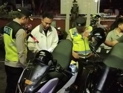 Razia Depan Mako, Polsek Densel Tindak 17 Pelanggar