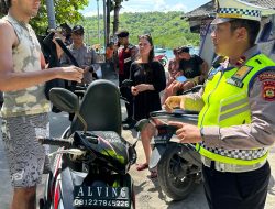 Polres Klungkung Amankan Empat Kendaraan Dengan Pelanggaran Berat
