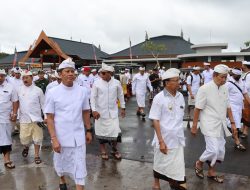 Kapolda Bali Hadiri Upacara Pemelaspasan Pembangunan Penataan Kawasan Suci Pura Besakih