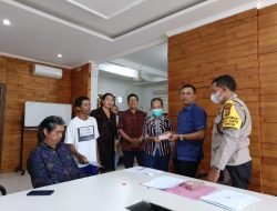 Bhabinkamtibmas Polsek (Dentim) laksanakan Pengawasan Penyaluran BLT Dana Desa