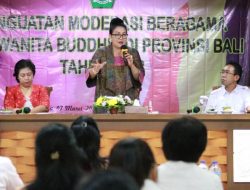 Didaulat Sebagai Narasumber, Ny. Putri Koster Dorong Para Ibu Mengajarkan Anak Nilai-Nilai Moderasi.