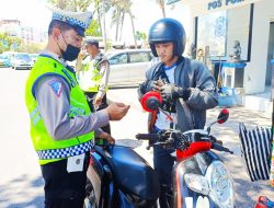 Kegiatan Rutin Yang Ditingkatkan Polsek Kuta Antisipasi Pelanggaran TNKB Tidak Standar