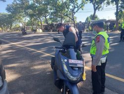 Sehari Polresta Denpasar Tilang 101 Pelanggar Lalulintas