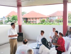 Walikota Jaya Negara Dampingi Menko Marves Luhut Binsar Pandjaitan Tinjau Uji Coba Operasional TPST Kesiman Kertalangu