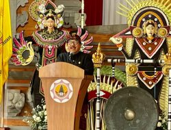 Wagub Cok Ace Buka Mahasabha VII Tahun 2023 Keluarga Besar Pasemetonan Para Gotra Sentana Dalem Tarukan.