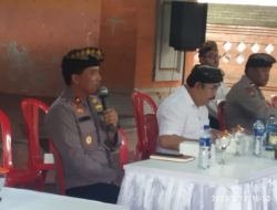 Jelang Hari Raya Nyepi, Ini Yang Diharapkan Kapolsek Denpasar Barat Saat Memberikan Arahan Kamtibmas