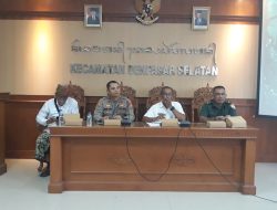 Kapolsek Densel Hadiri Rapat Koordinasi Pengamanan Jelang Hari Raya Nyepi