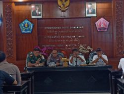 Dalam Jumat Curhat Kapolsek Denpasar Timur (Dentim) Bahas Kesiapan Pengamanan Nyepi Di Wilayah Desa Sumerta Kelod