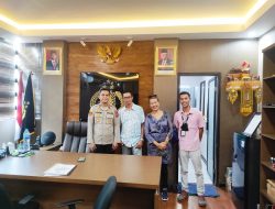 Kapolsek Kuta Terima Kunjungan Perwakilan Manajemen PT. Sukanda Djaya Jalin Silaturhami Dengan Suasana Kekeluargaan