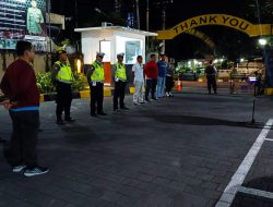 Minimalisir Gangguan Kamtibmas Akhir Pekan Kapolsek Kuta Pimpin Apel Kesiapan Dan Patroli Wilayah