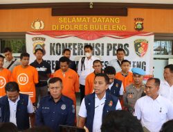 Polres Buleleng Ungkap Tiga Belas Kasus Dengan Enam Belas Terduga Pelaku