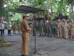 Pimpin Apel Disiplin, Sekda Alit Wiradana Ingatkan ASN Pemkot Senantiasa Jaga Integritas