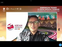 Sandiaga Uno Siap Visitasi 75 Besar Desa Wisata Terbaik “ADWI 2023”