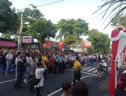 Polsek Denpasar Timur (Dentim) Laksanakan Pengamanan Kegiatan Gebyar Rekrutmen Polri TA 2023 Polda Bali