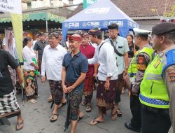 Menjaga Harkamtibmas Tetap Kondusif, Polsek Denpasar Barat Jagai Bran’Fest