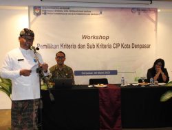 Hadiri Workshop Capital Investment Sekda Alit Wiradana Beharap Dapat Memperkuat Proses Perencanaan Pembangunan