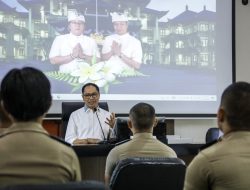 Wabup Suiasa Terima Audiensi Praja IPDN