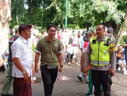 Bhabinkamtibmas, Babinsa Dan Linmas, Atensi Giat Jalan Santai Dan Pasar Murah