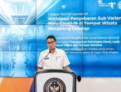Kemenparekraf Tetap Berupaya Antisipasi Penyebaran Sub Varian Baru COVID-19