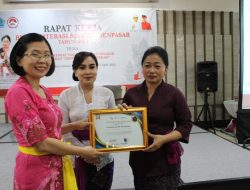 Ny. Antari Jaya Negara Buka Rapat Kerja Bunda Literasi Se-Kota Denpasar Tahun 2023