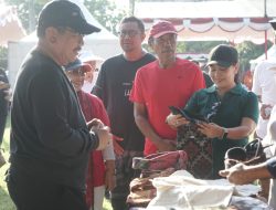 Ketua GOW Kota Denpasar, Ny. Ayu Kristi Arya Wibawa Hadiri Gebyar UMKM/IKM BKOW Provinsi Bali