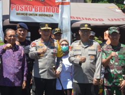 Kapolda Bali cek langsung Arus mudik yang mulai padat di pelabuhan Gilimanuk.