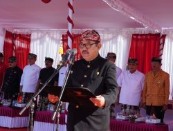 Wagub Cok Ace Pimpin Upacara Peringatan Hari Jadi ke-252 Kota Gianyar Tahun 2023
