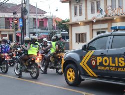 Berikan Kenyamanan Dan Keamanan, TNI/Polri Laksanakan Patroli Bersekala Besar