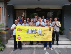 Polsek Densel Gelar Jumat Curhat Tampung Aspirasi dan Masukan Pedagang Pasar Nyanggelan Panjer