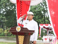 Wawali Arya Wibawa Pimpin Apel Peringatan Hari Otonomi Daerah di Kota Denpasar