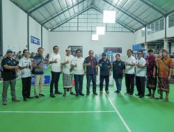 Sekda Adi Arnawa Buka Turnamen Bulu Tangkis Aura Badminton Open 2023