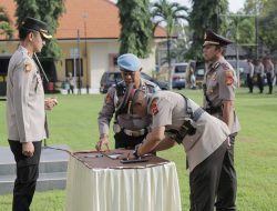 Sertijab Kasat Reskrim Polres Buleleng Dipimpin Langsung Kapolres Buleleng.