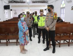 Sebanyak 390 Personel Polres Buleleng Amankan Kegiatan Perayaan Paskah.