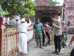 Jro Mangku Senang Dan Bangga Melihat TNI/Polri Dalam Kebersamaan.