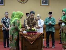 Bupati Giri Prasta Hadiri Acara Halal Bihalal dan Harlah Muslimat NU Ke-77