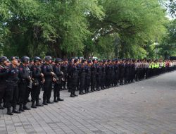 Polresta Denpasar Terjunkan Ratusan Personel Pengamanan Mayday