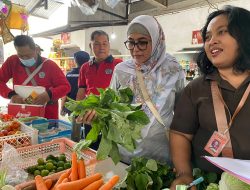 Jaga Keamanan Pangan Dinas Perikanan dan Ketahanan Pangan Kota Denpasar Cek Kualitas Pangan Di Pasar Tradisional