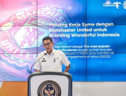 Wonderful Indonesia Berpeluang Jalin Kolaborasi dengan Klub Sepak Bola Manchester United