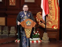 Ny. Putri Koster dalam Penutupan Pameran IKM Bali Bangkit Tahap III Tahun 2023