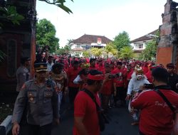 Antisipasi Gangguan Kamtibmas, Polsek Dentim Atensi Kegiatan Pendaftaran Bakal Calon DPRD Provinsi Bali